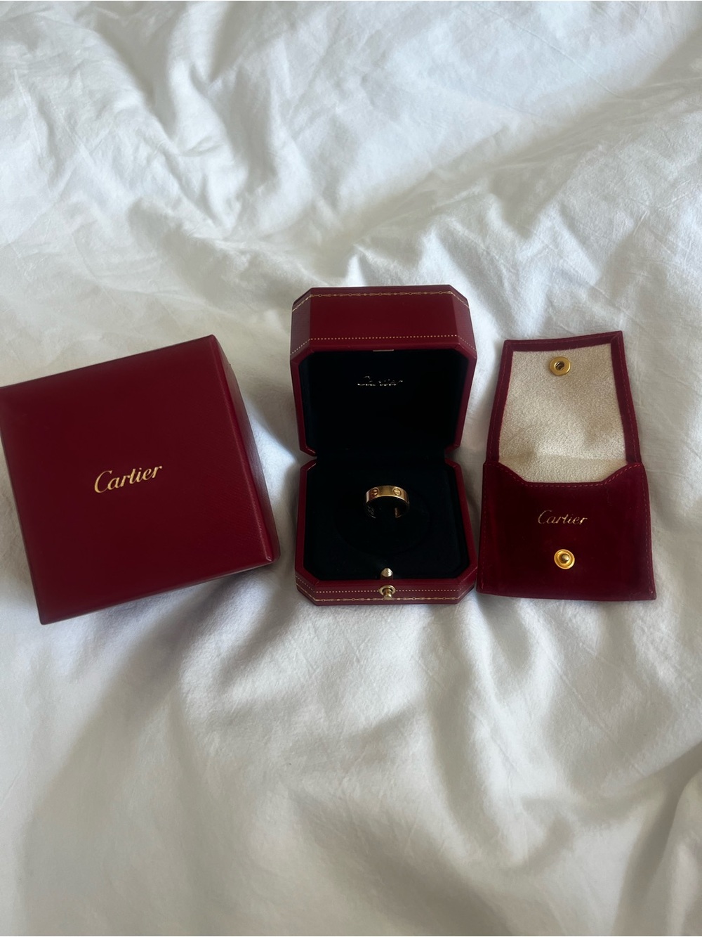 Cartier Love Ring, classic model yellow gold